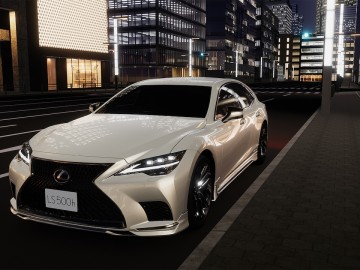  Lexus LS - Limuzyna dla prezesa na sterydach